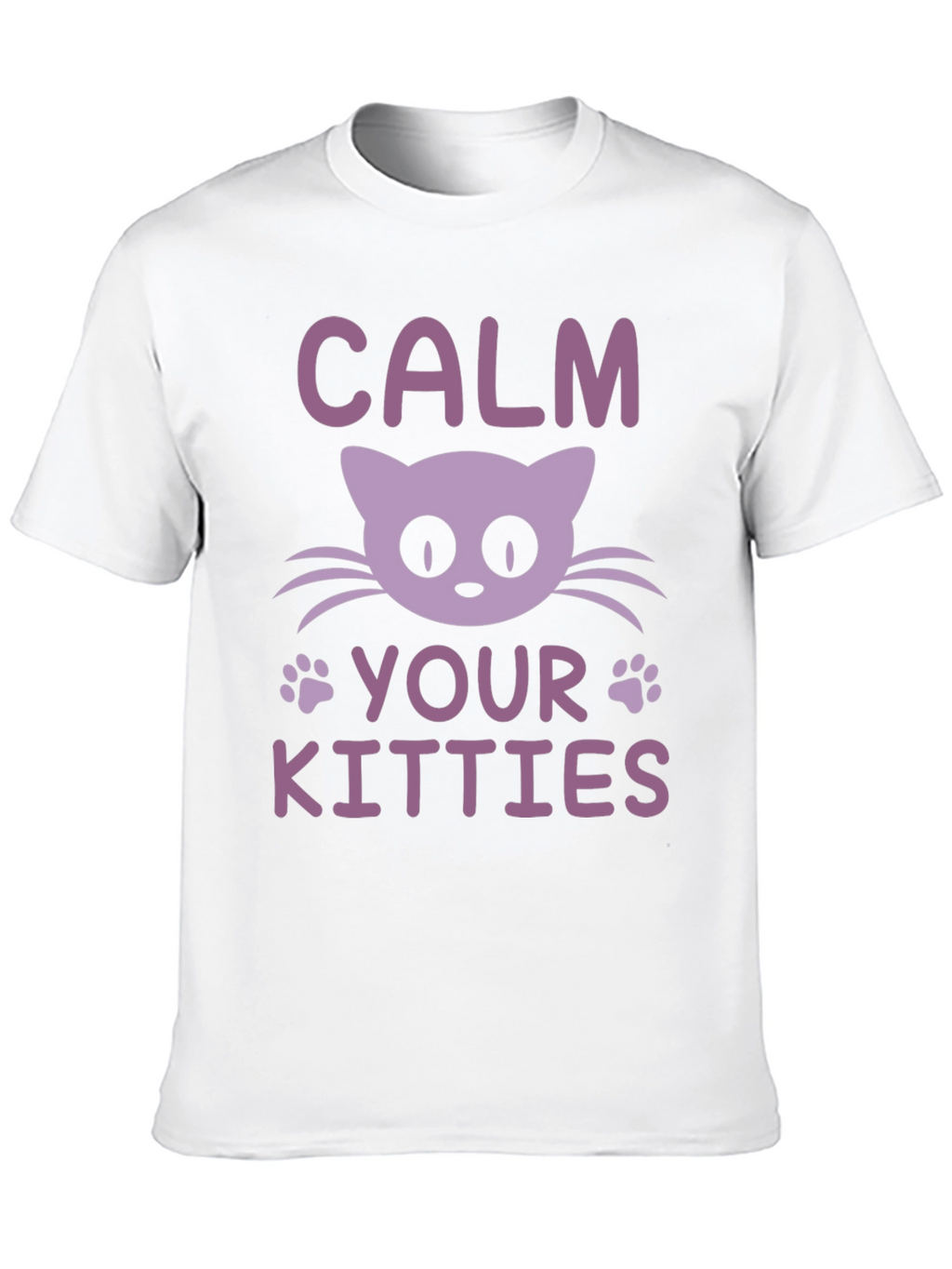 Calm Your Kitties Cat Graphic Tee