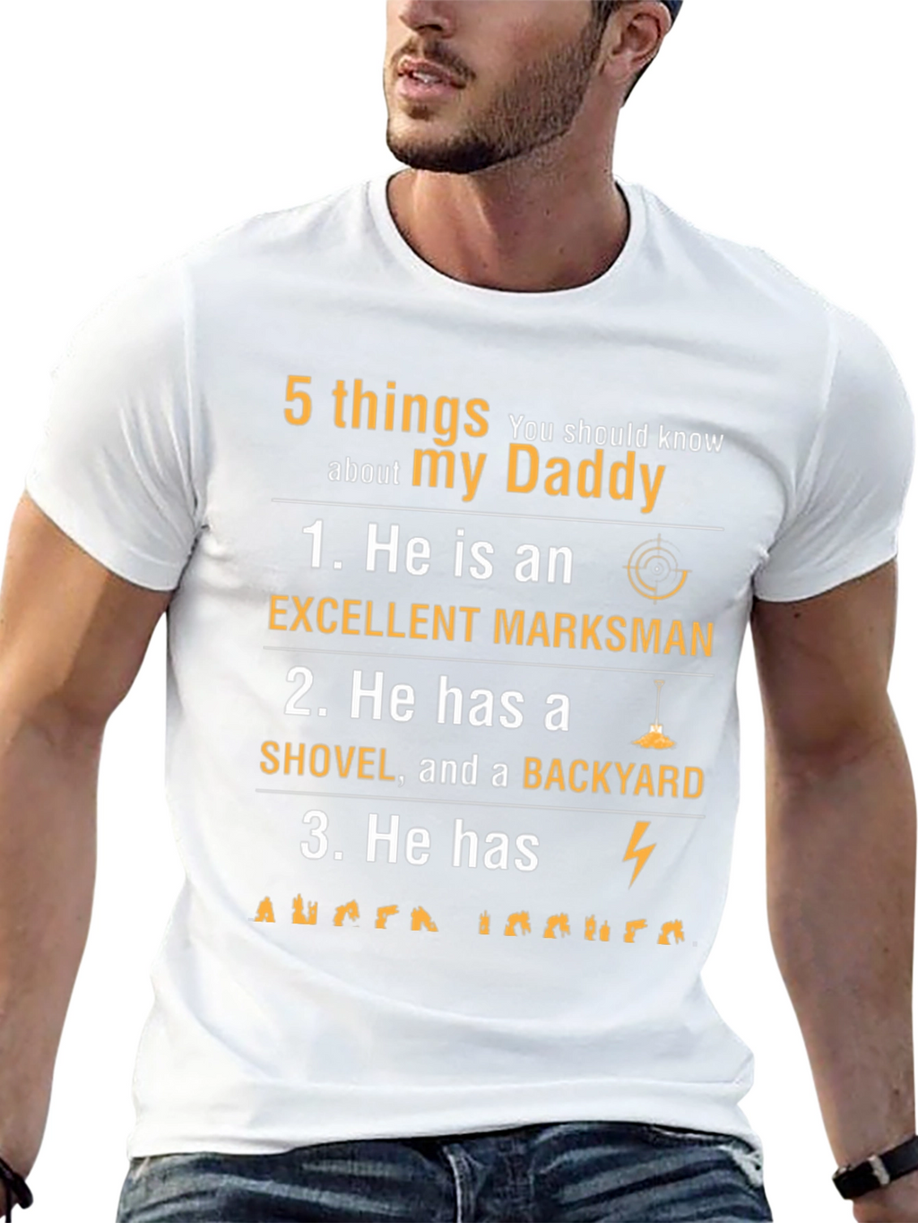5 Things About My Daddy T-Shirt