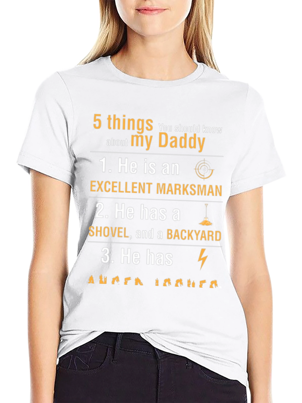 5 Things About My Daddy T-Shirt