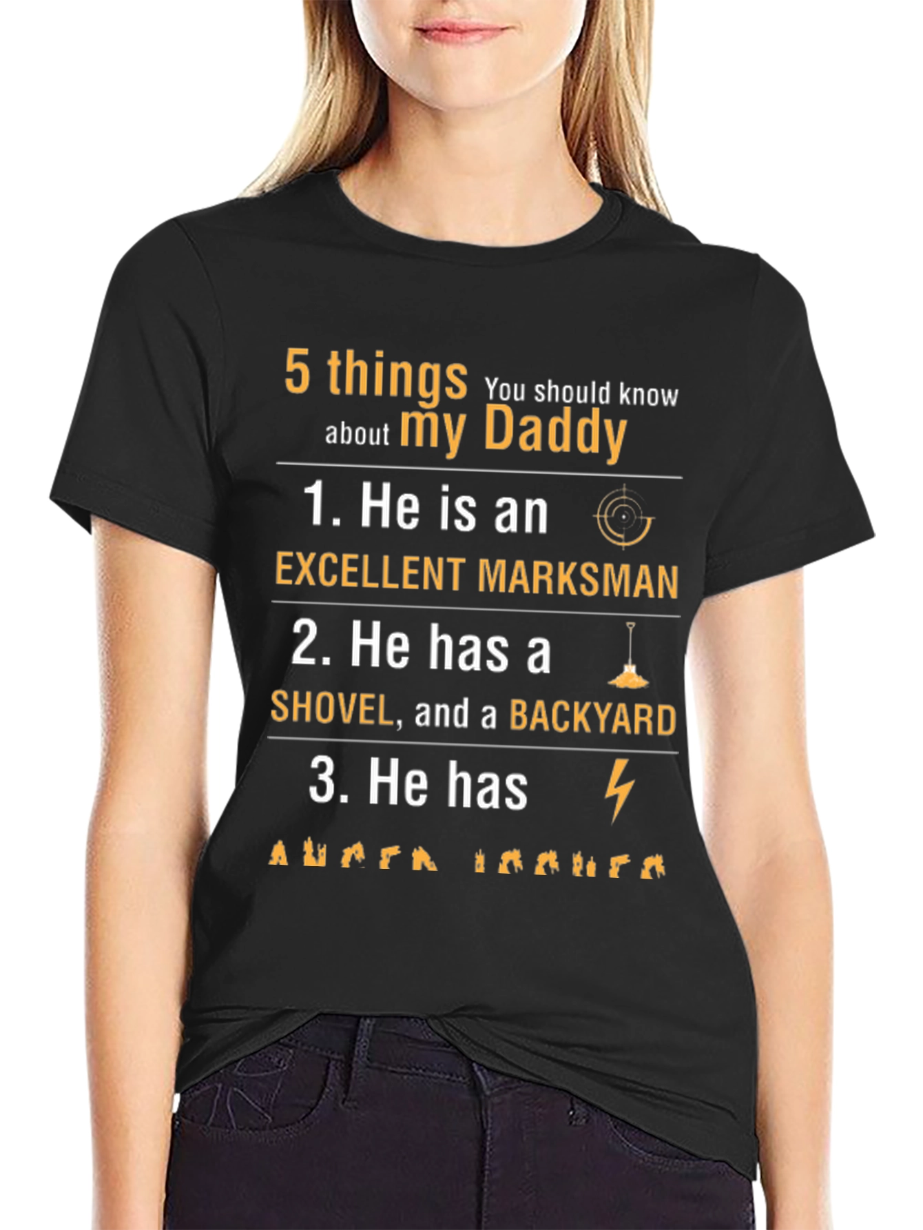 5 Things About My Daddy T-Shirt