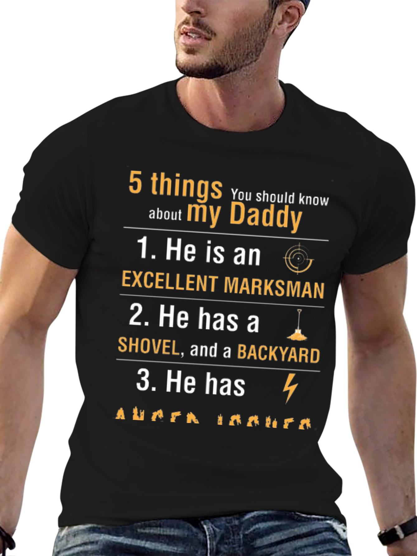 5 Things About My Daddy T-Shirt