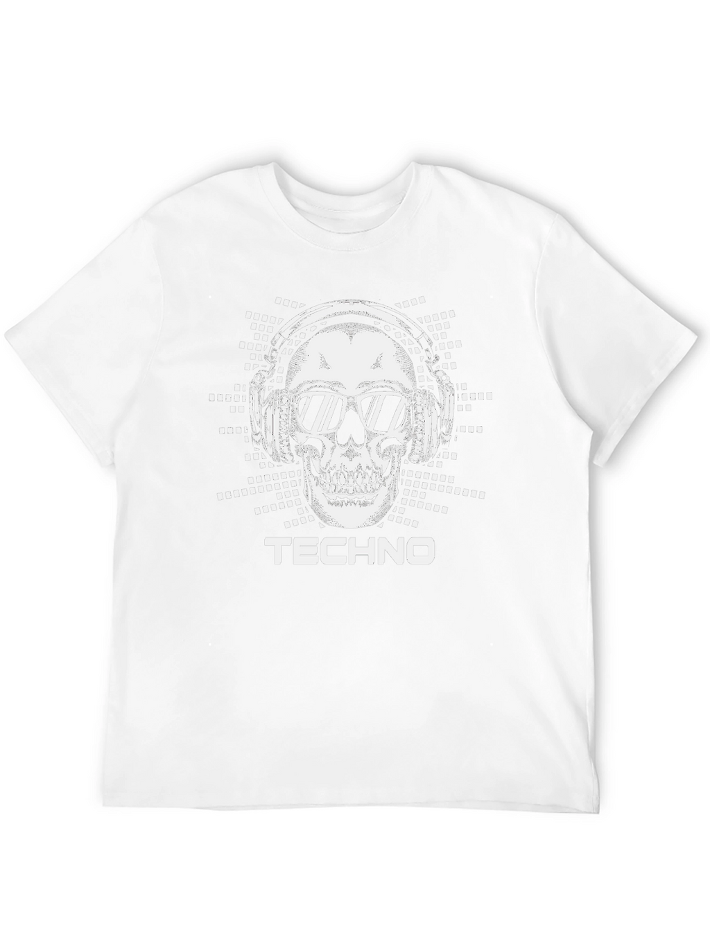 Techno Skull Graphic T-Shirt