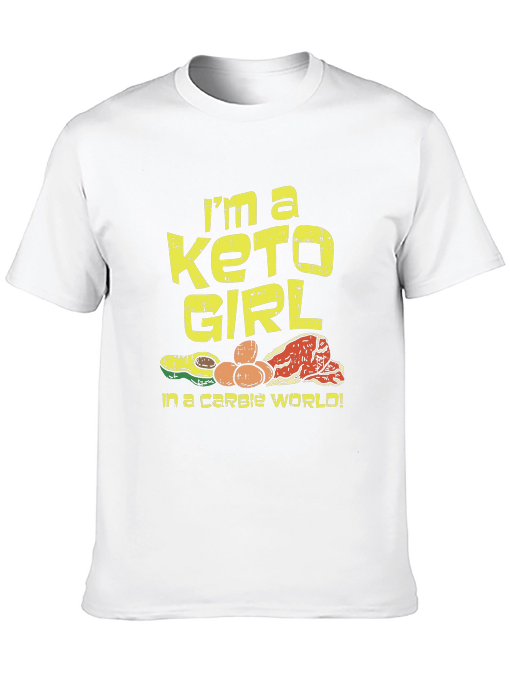 Keto Girl T-Shirt: Low Carb Lifestyle Apparel