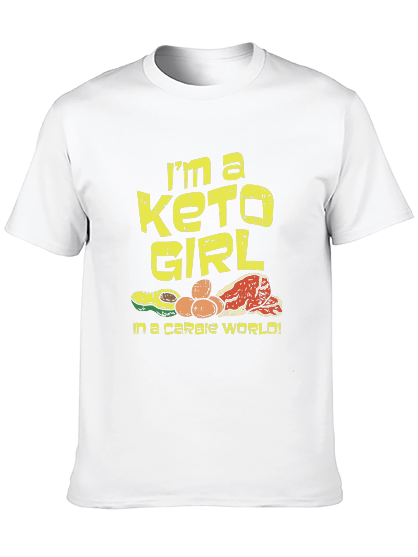 Keto Girl T-Shirt: Low Carb Lifestyle Apparel