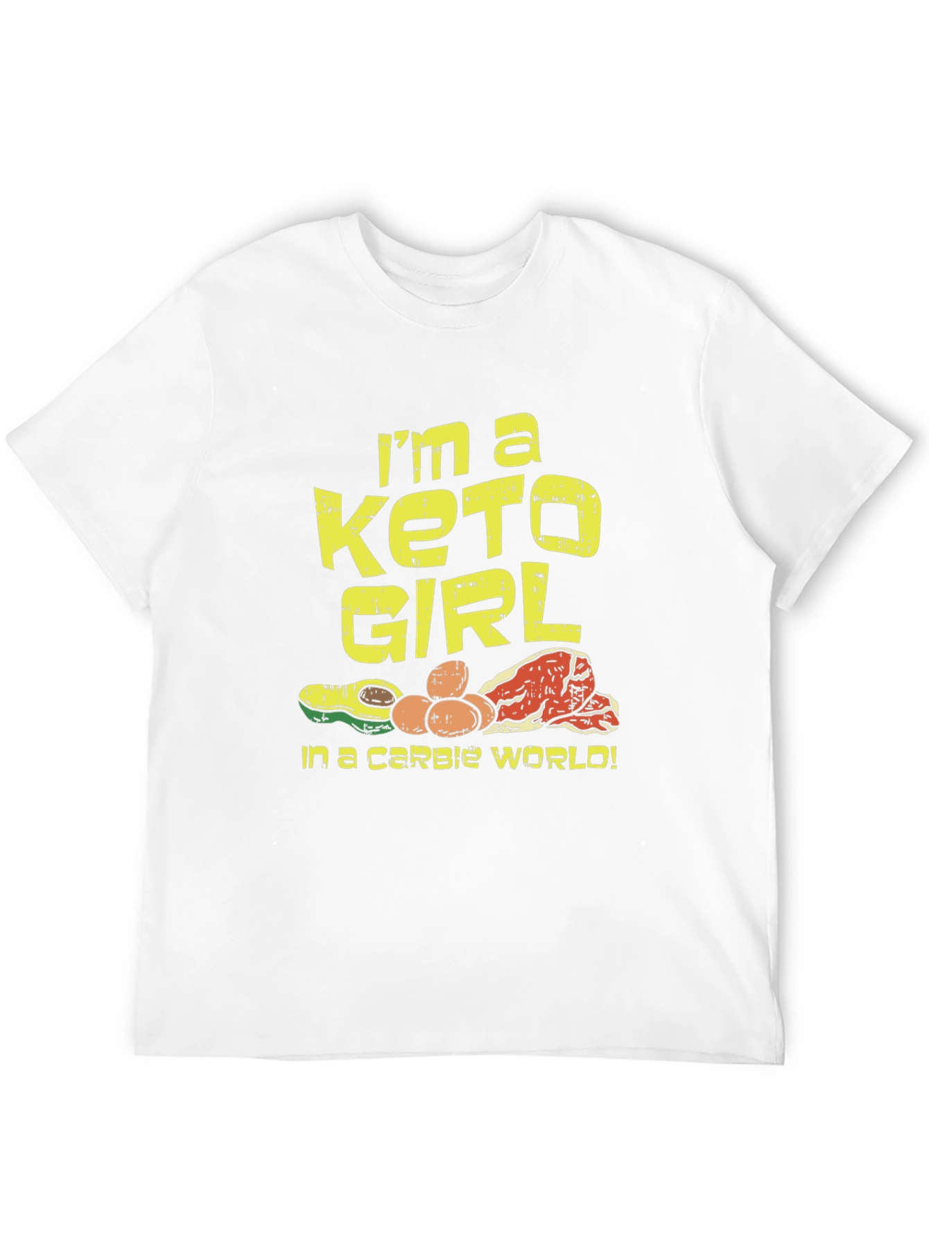 Keto Girl T-Shirt: Low Carb Lifestyle Apparel