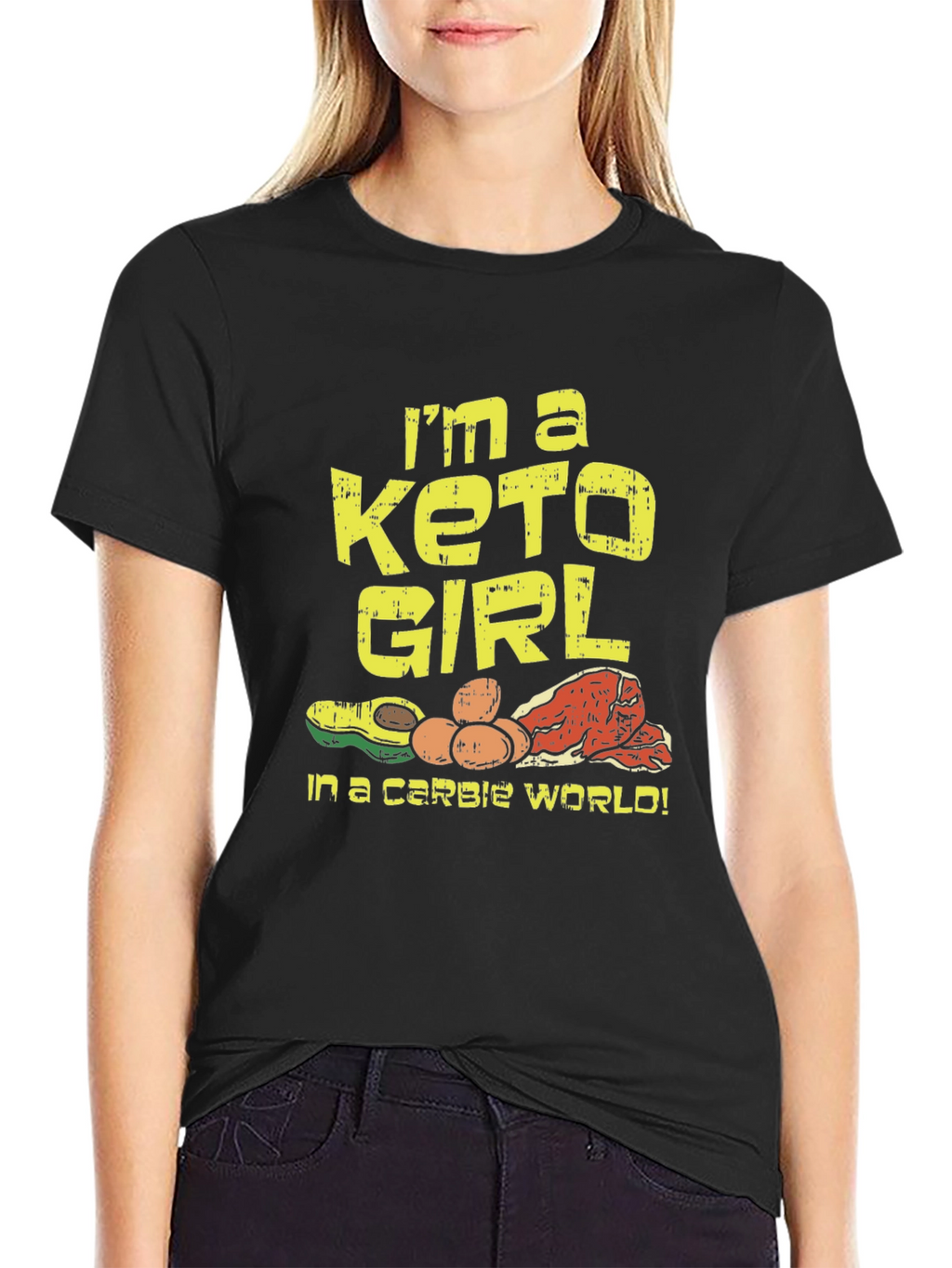 Keto Girl T-Shirt: Low Carb Lifestyle Apparel