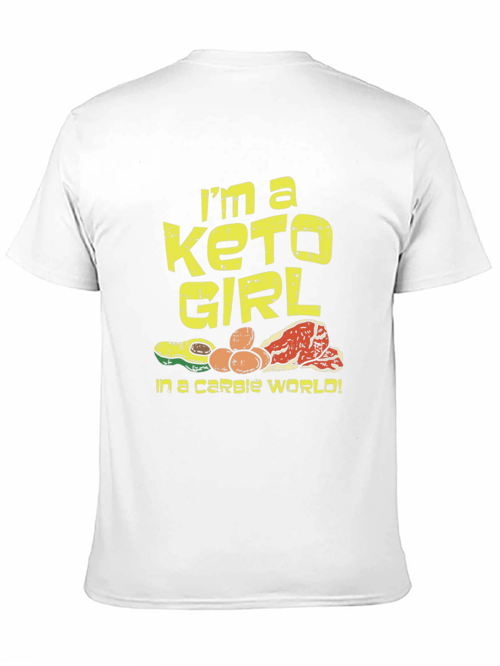 Keto Girl T-Shirt: Low Carb Lifestyle Apparel