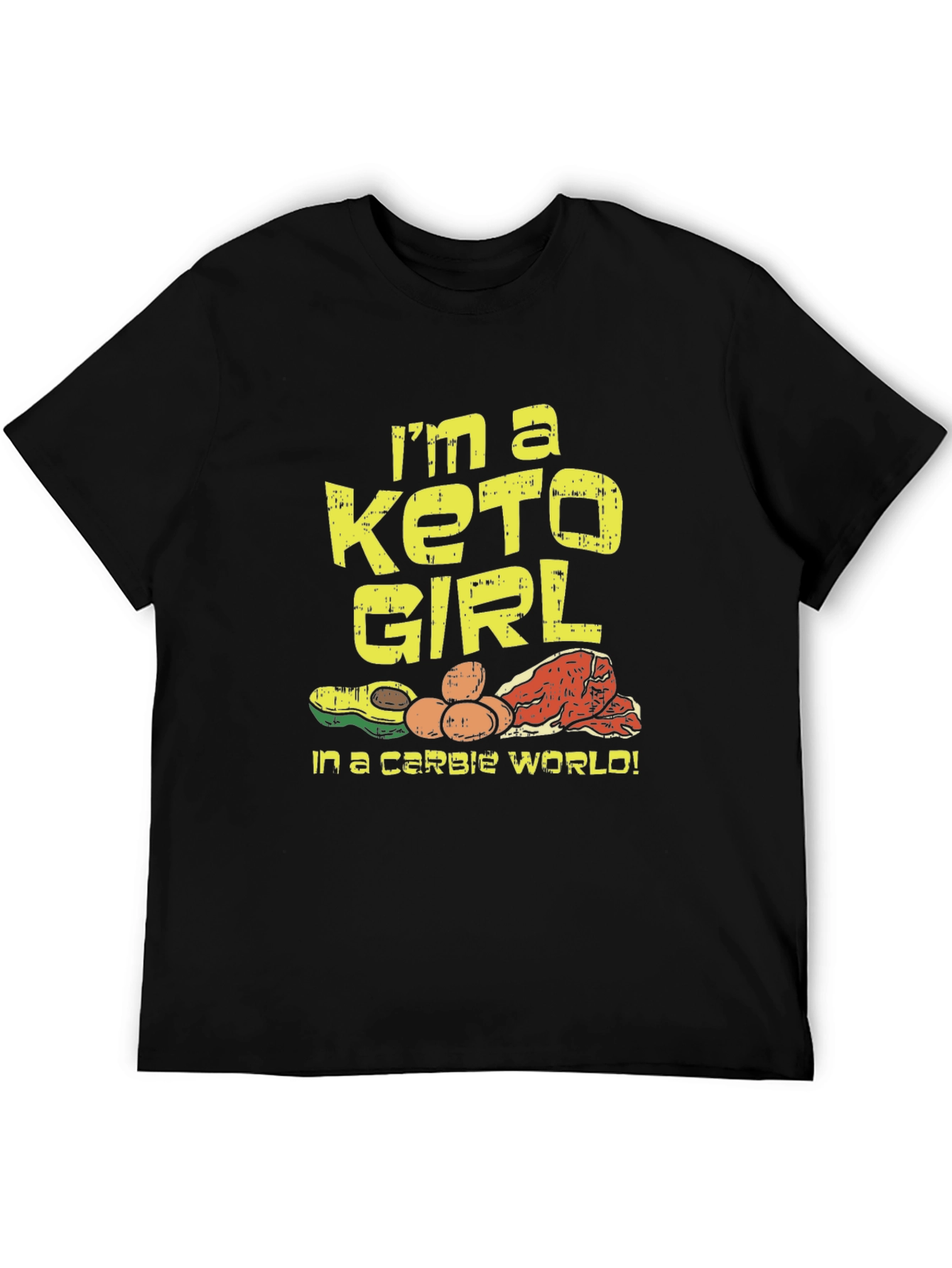 Keto Girl T-Shirt: Low Carb Lifestyle Apparel