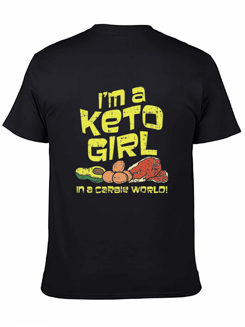 Keto Girl T-Shirt: Low Carb Lifestyle Apparel