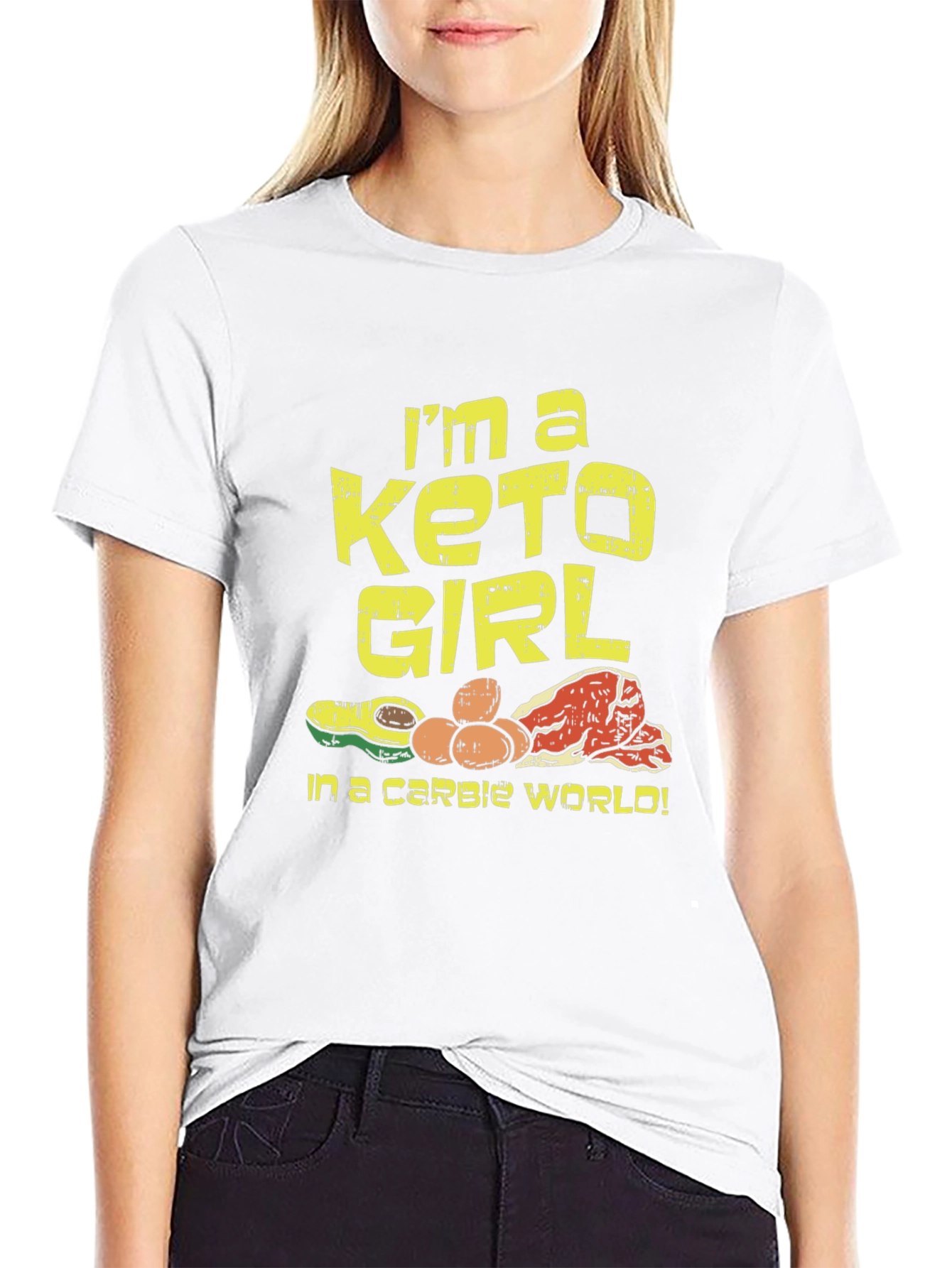 Keto Girl T-Shirt: Low Carb Lifestyle Apparel