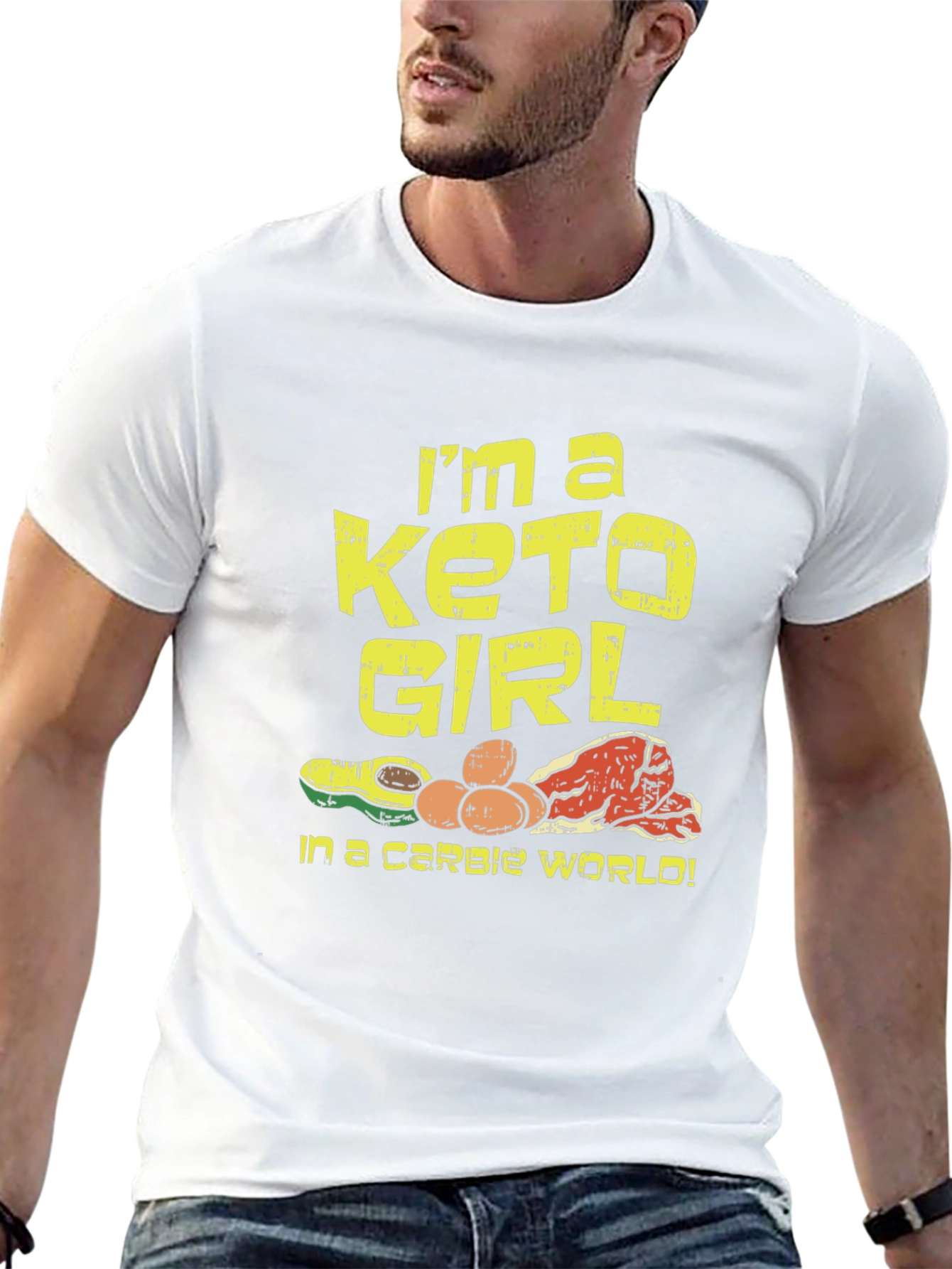 Keto Girl T-Shirt: Low Carb Lifestyle Apparel
