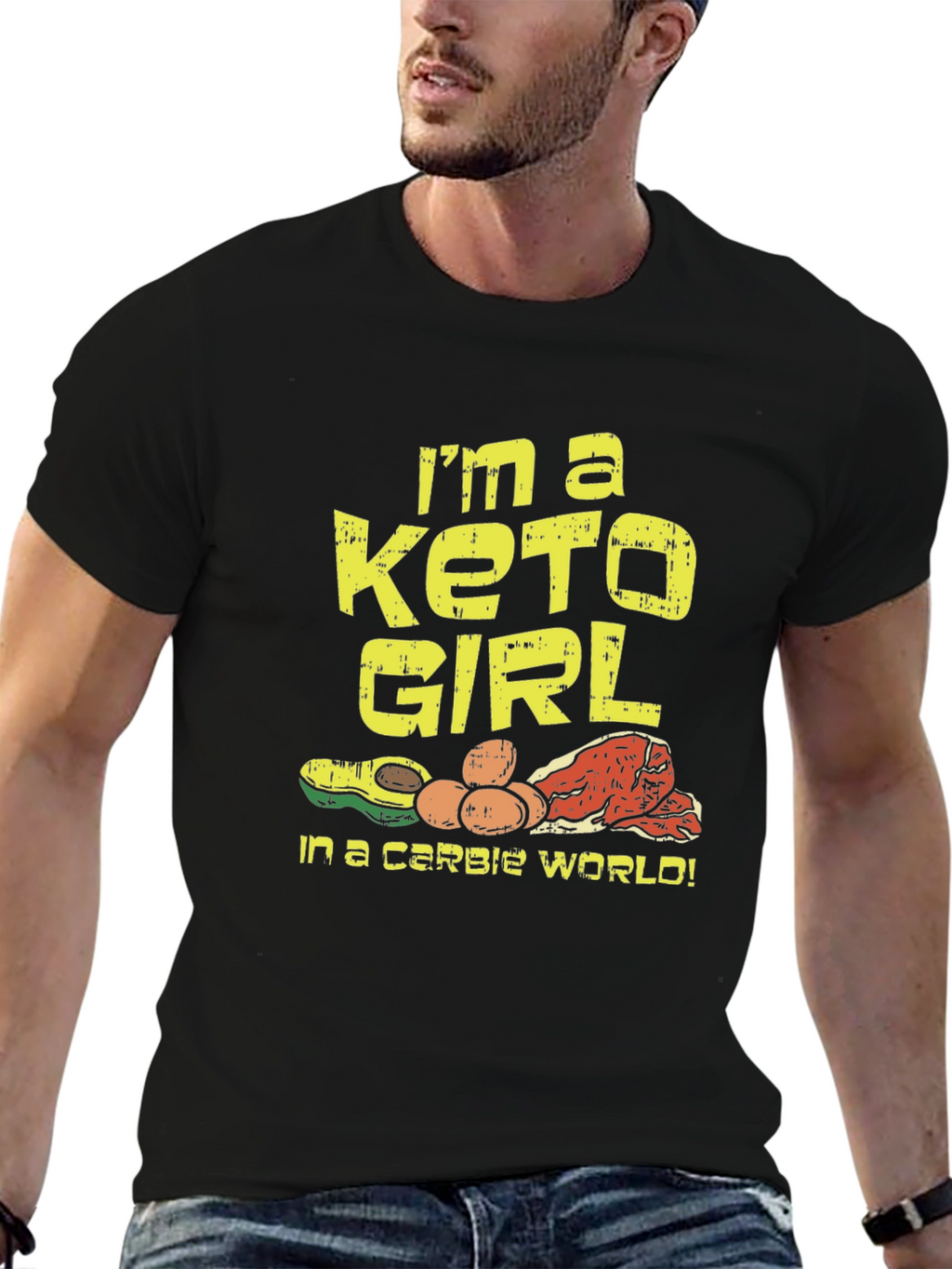 Keto Girl T-Shirt: Low Carb Lifestyle Apparel