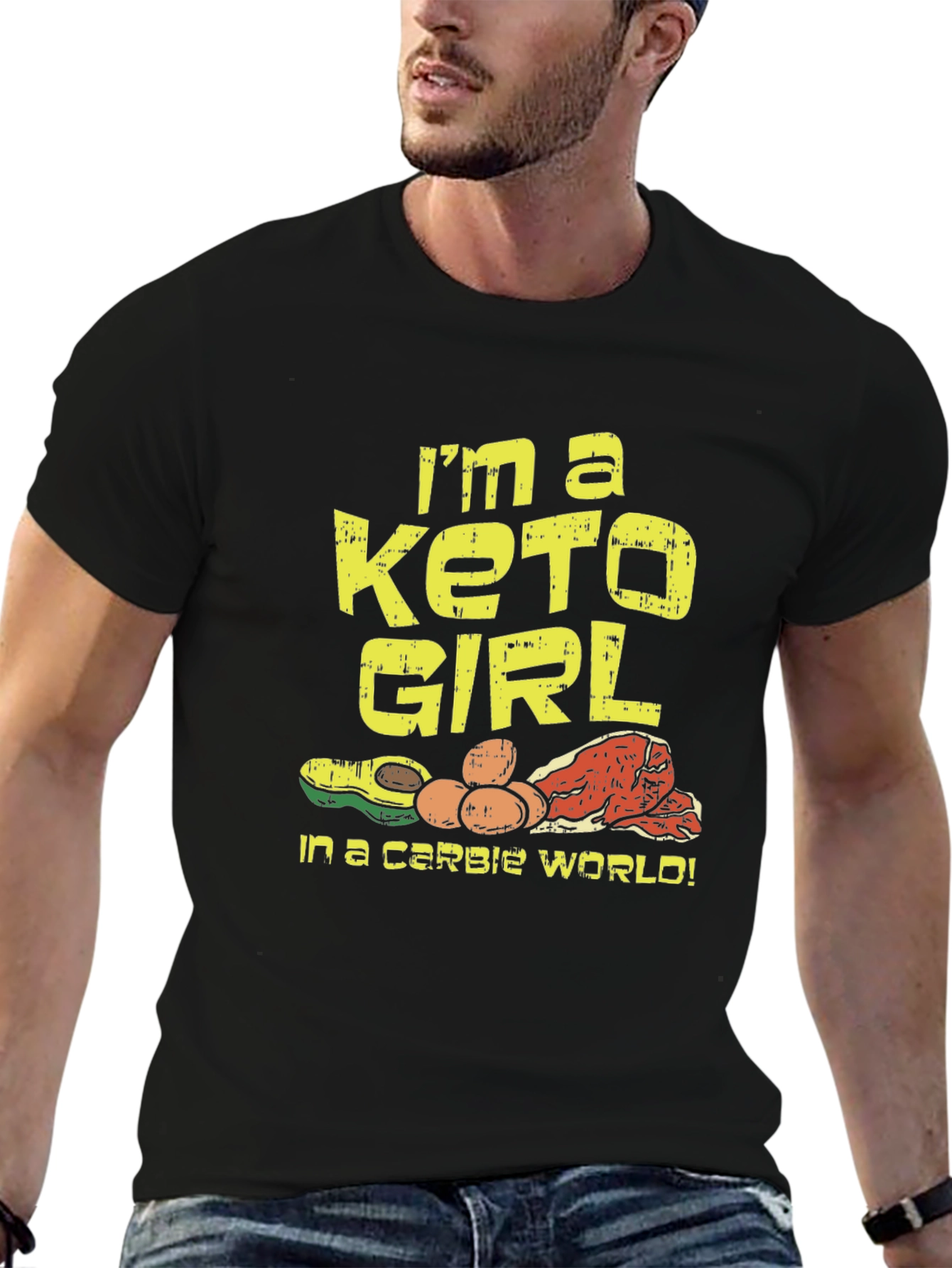 Keto Girl T-Shirt: Low Carb Lifestyle Apparel