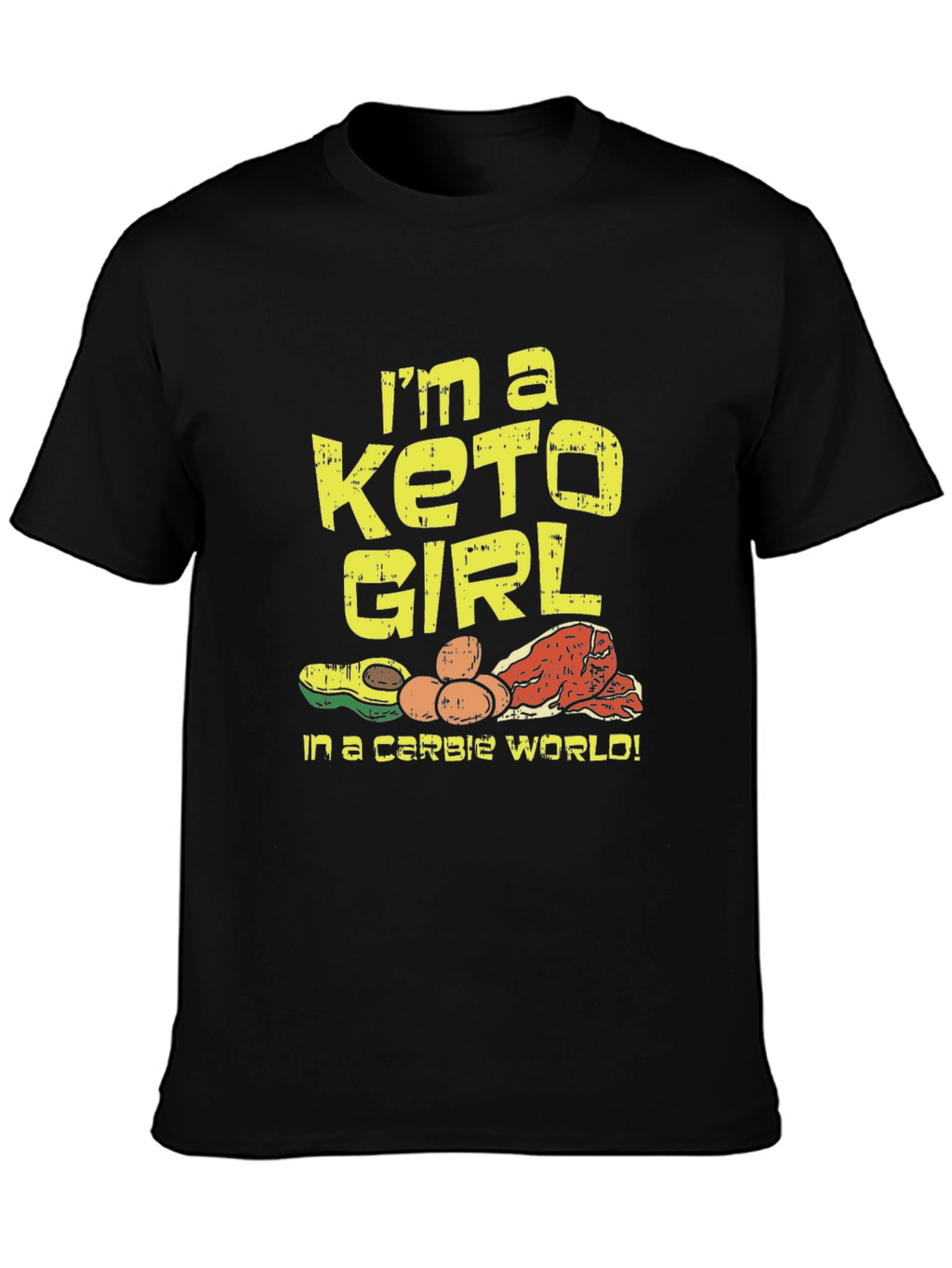 Keto Girl T-Shirt: Low Carb Lifestyle Apparel
