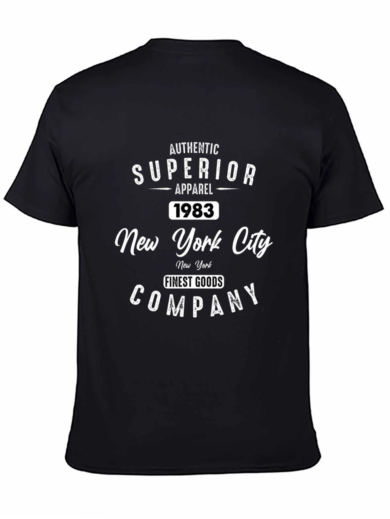 Authentic Superior Apparel 1983 New York City T-Shirt