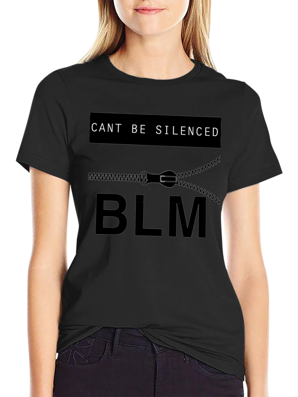 BLM Cant Be Silenced Graphic Tee