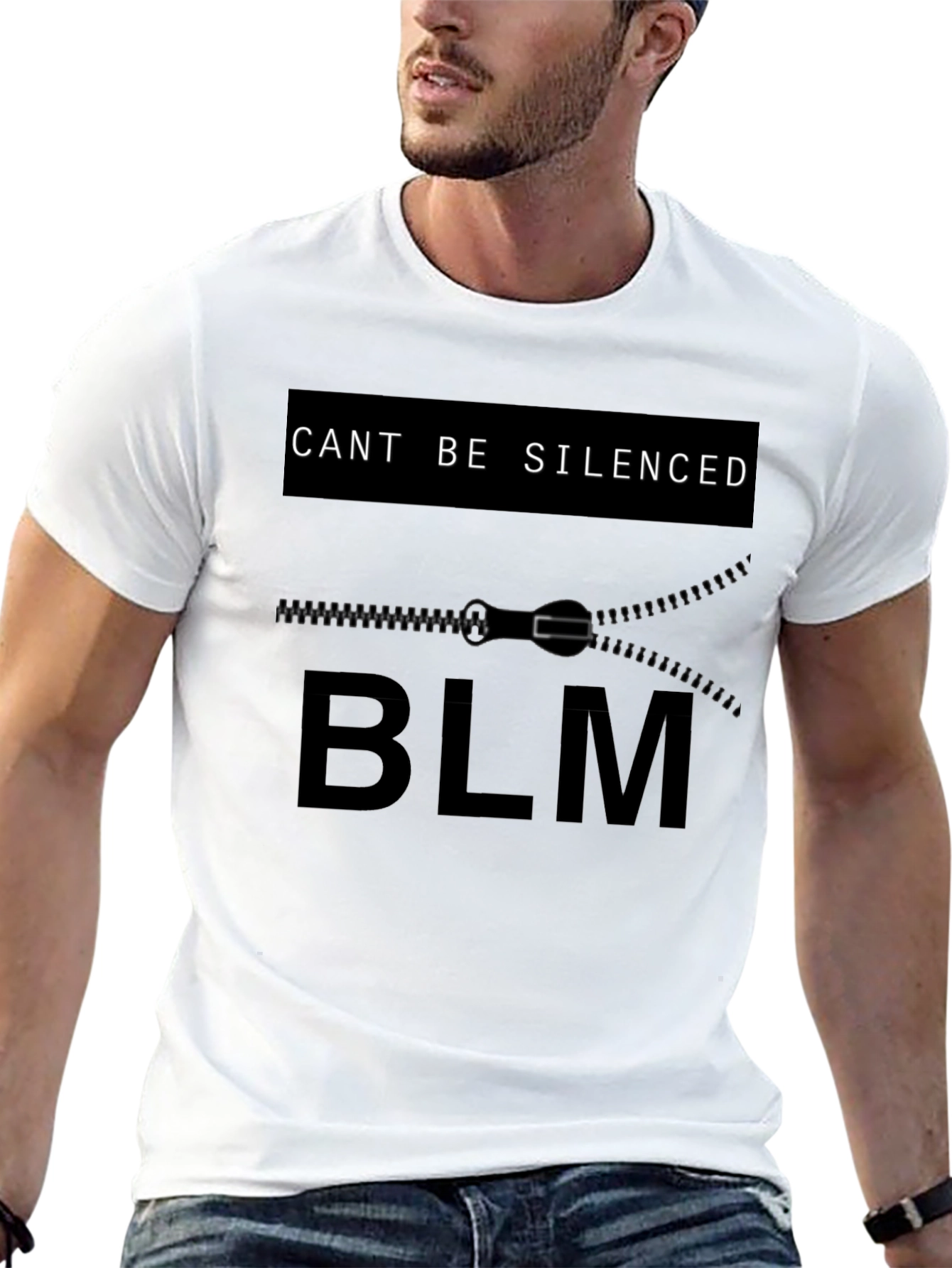 BLM Cant Be Silenced Graphic Tee