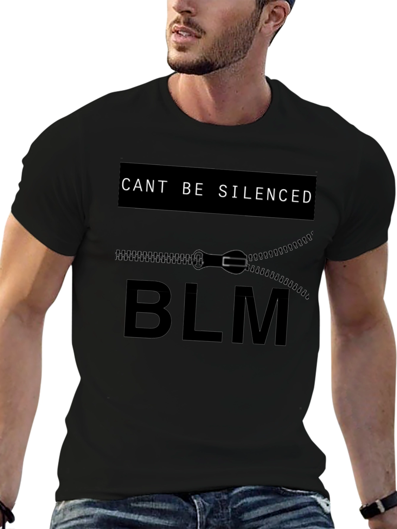 BLM Cant Be Silenced Graphic Tee