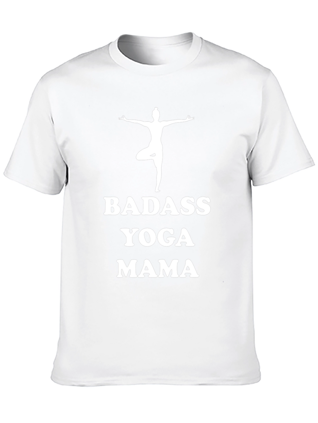 Badass Yoga Mama Black T-Shirt
