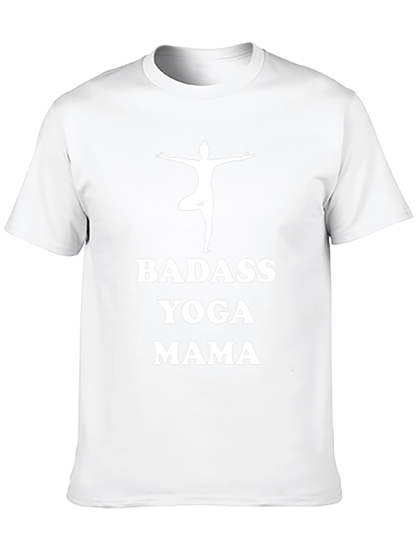 Badass Yoga Mama Black T-Shirt
