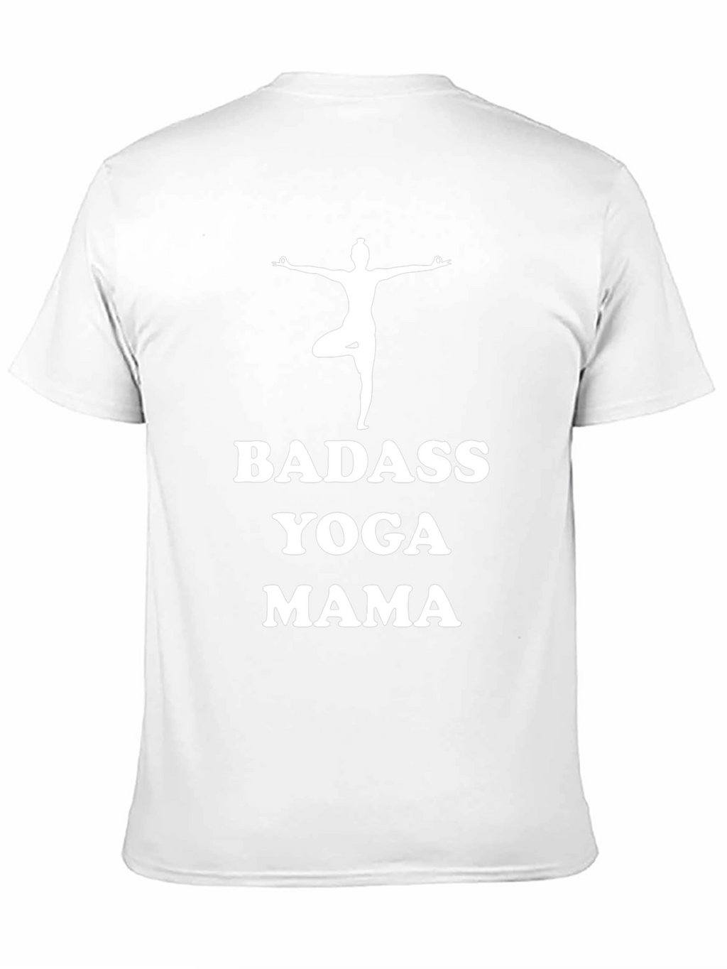 Badass Yoga Mama Black T-Shirt