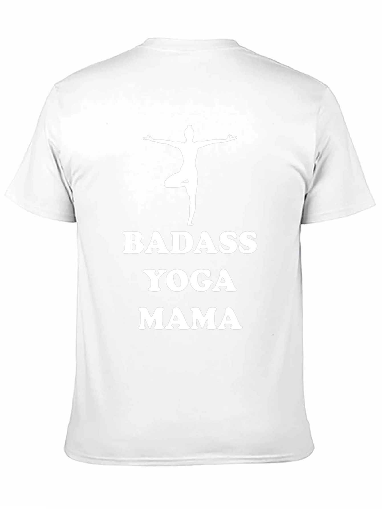 Badass Yoga Mama Black T-Shirt