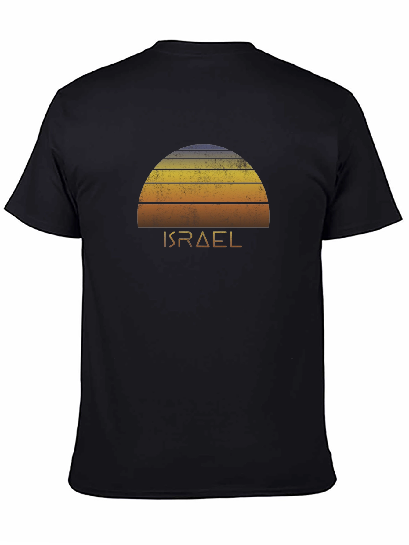 Vintage Israel Sunset Graphic T-Shirt