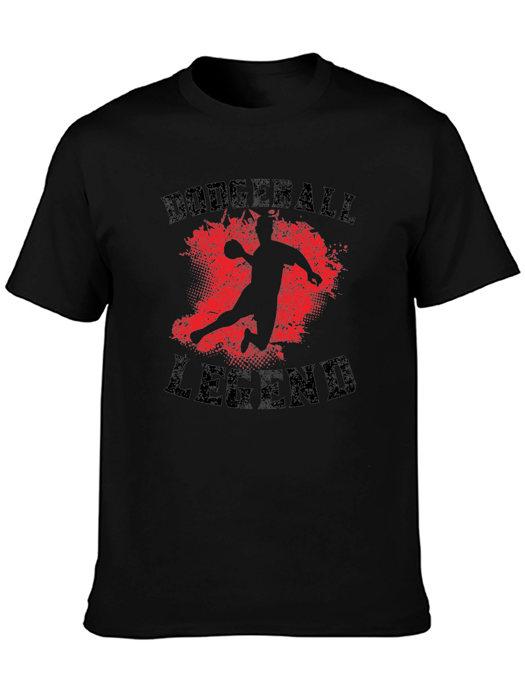 Dodgeball Legend Black T-Shirt