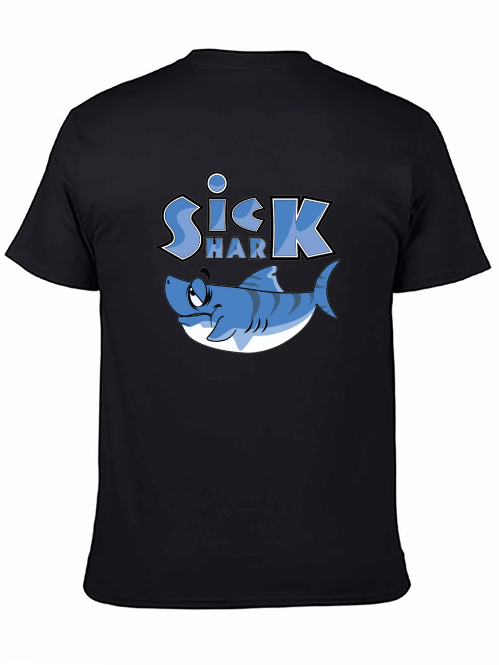 Sick Shark Graphic T-Shirt