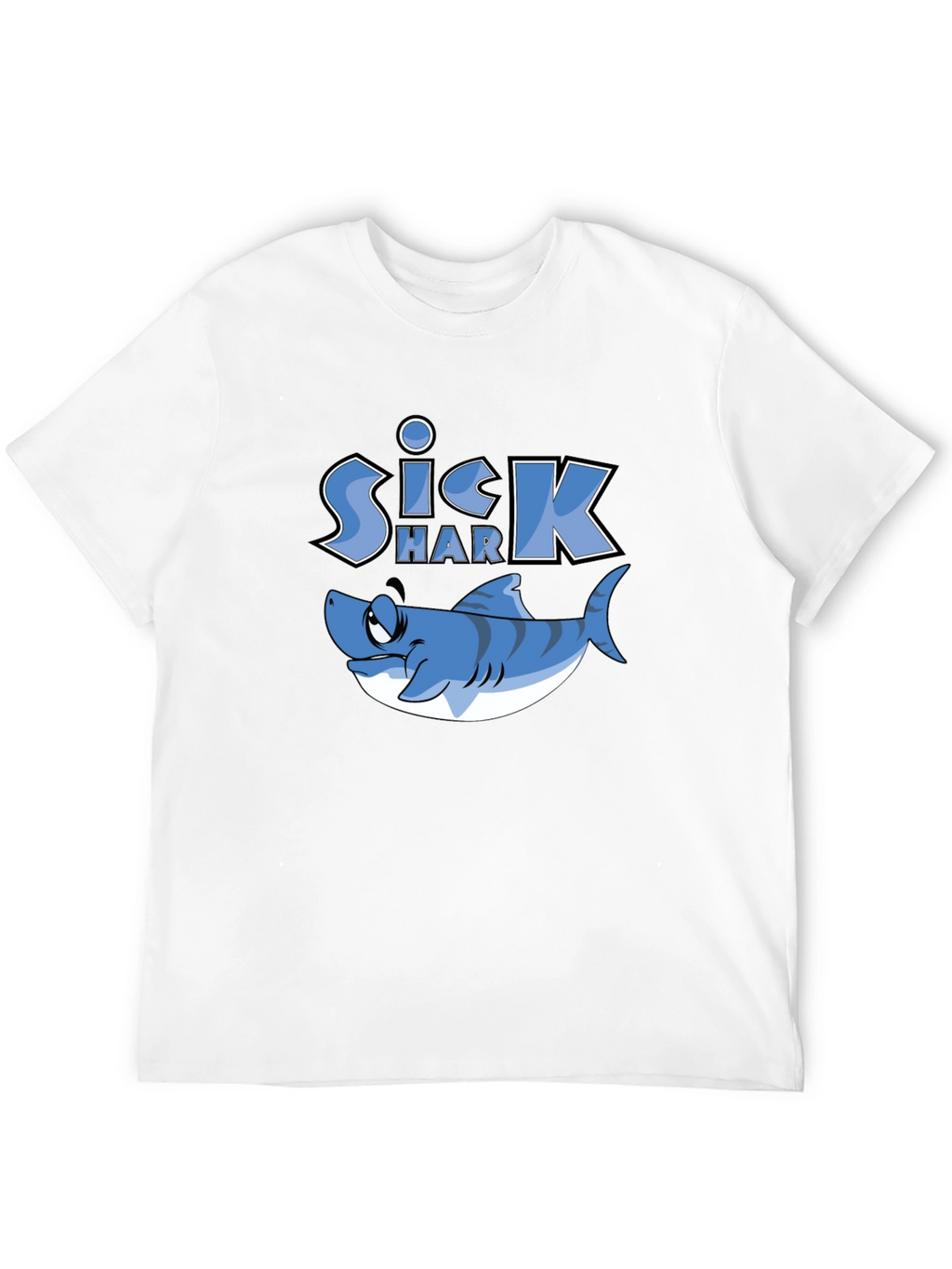 Sick Shark Graphic T-Shirt