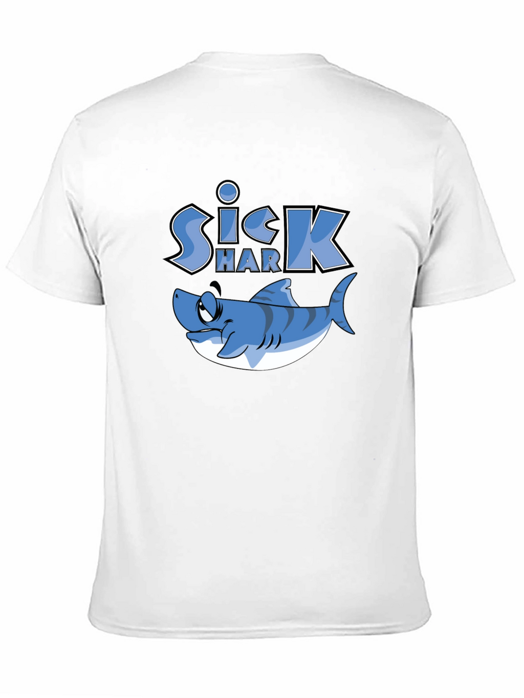 Sick Shark Graphic T-Shirt