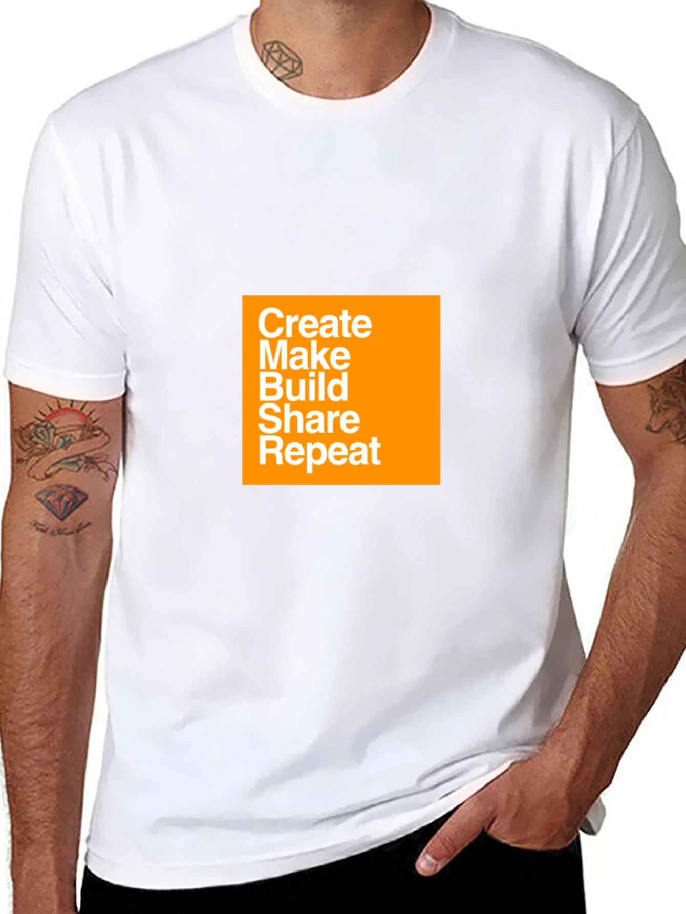 Create Make Build Share Repeat T-Shirt