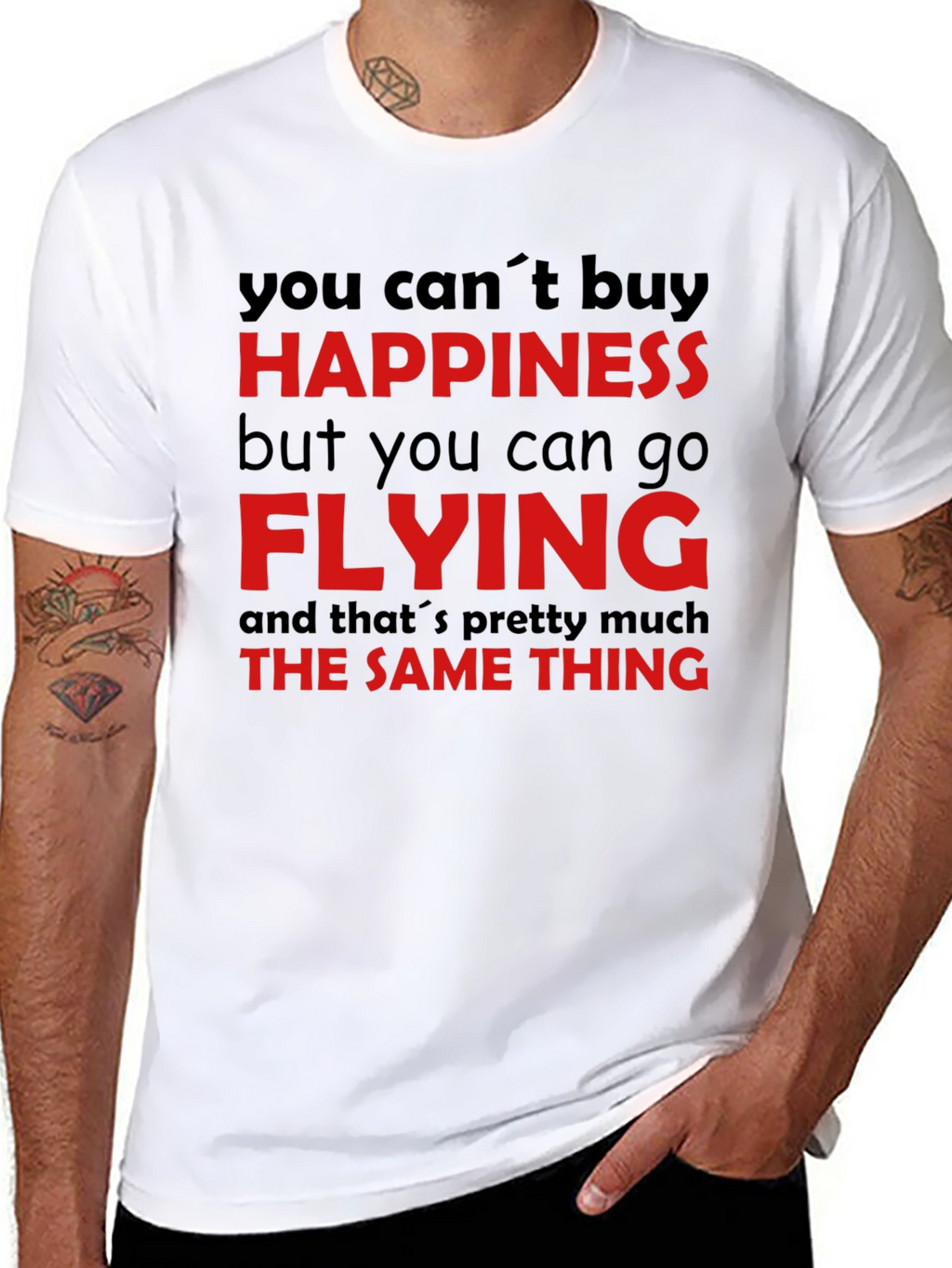 Happiness is Flying T-Shirt