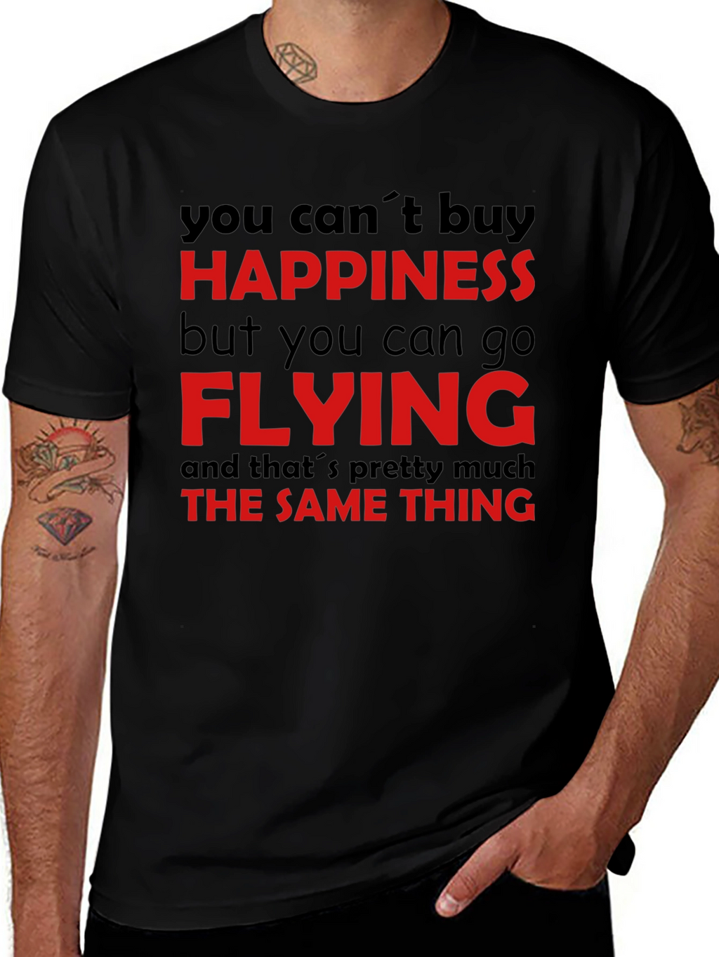 Happiness is Flying T-Shirt