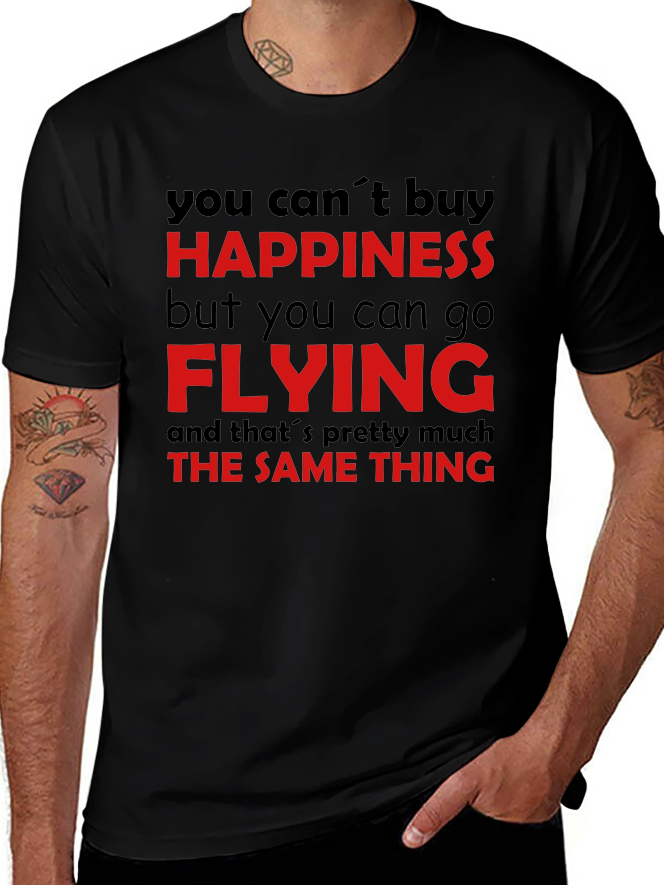 Happiness is Flying T-Shirt