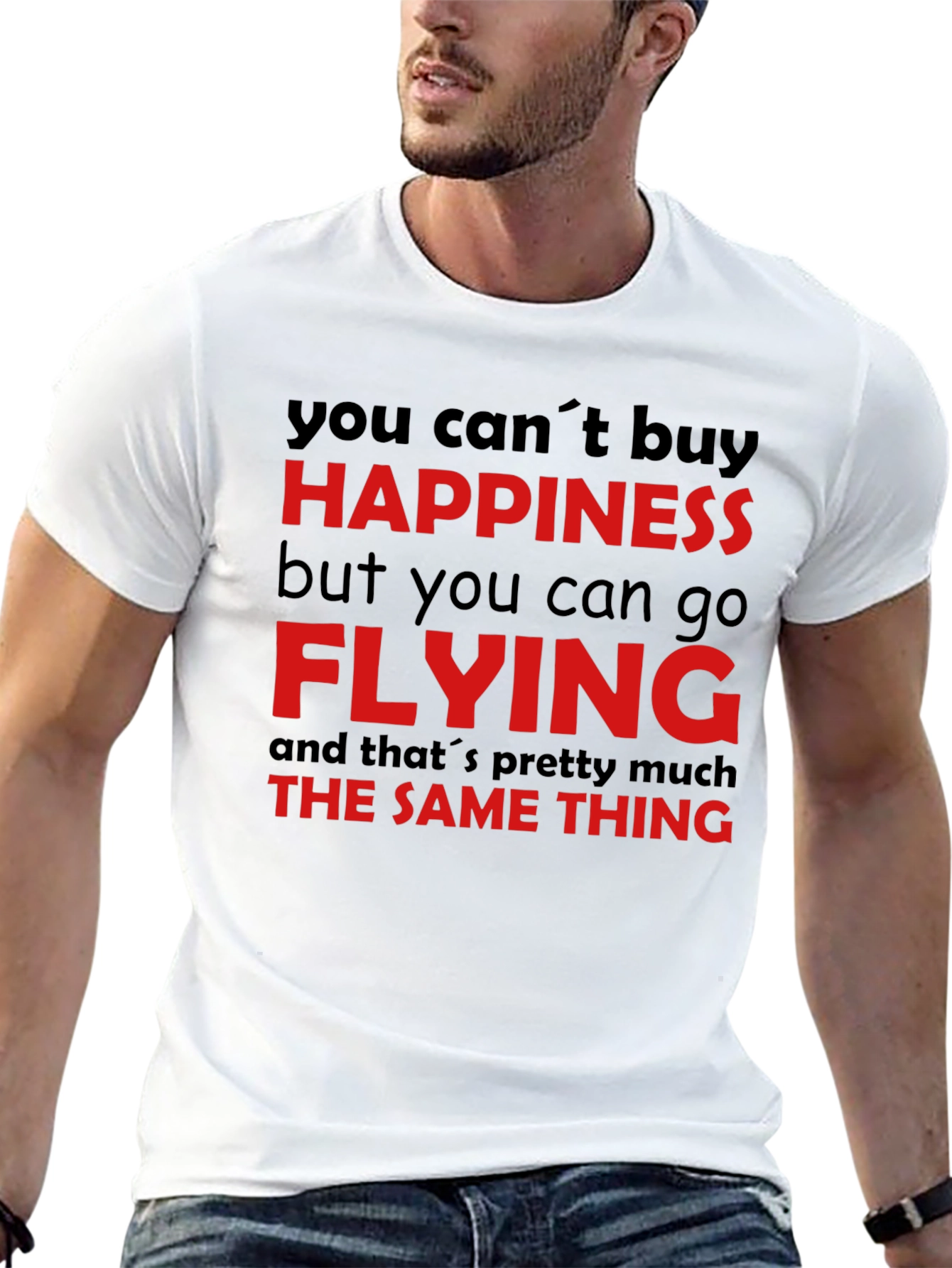 Happiness is Flying T-Shirt