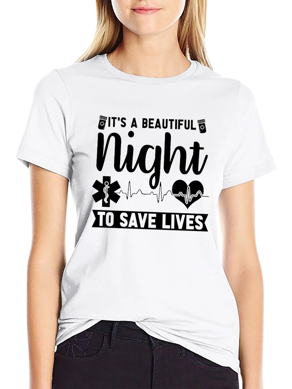Beautiful Night to Save Lives EMS T-Shirt