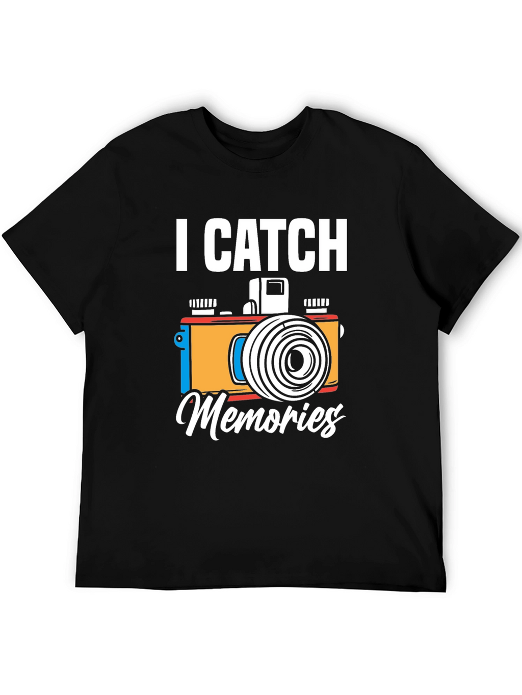 I Catch Memories Camera Graphic T-Shirt