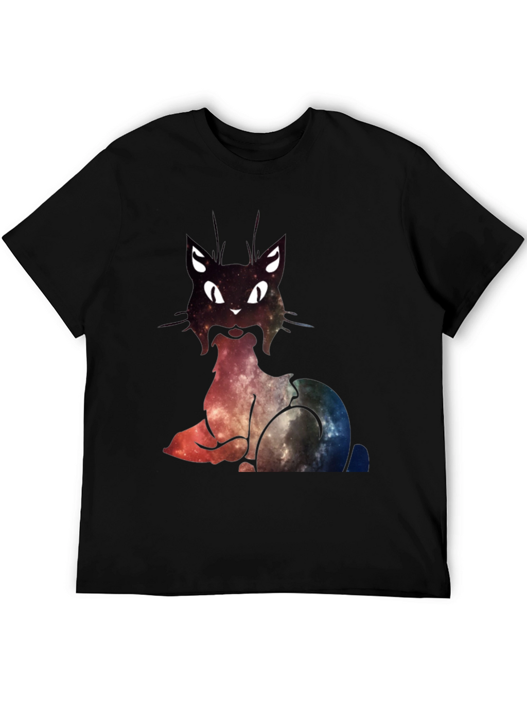 Galaxy Cat Graphic T-Shirt