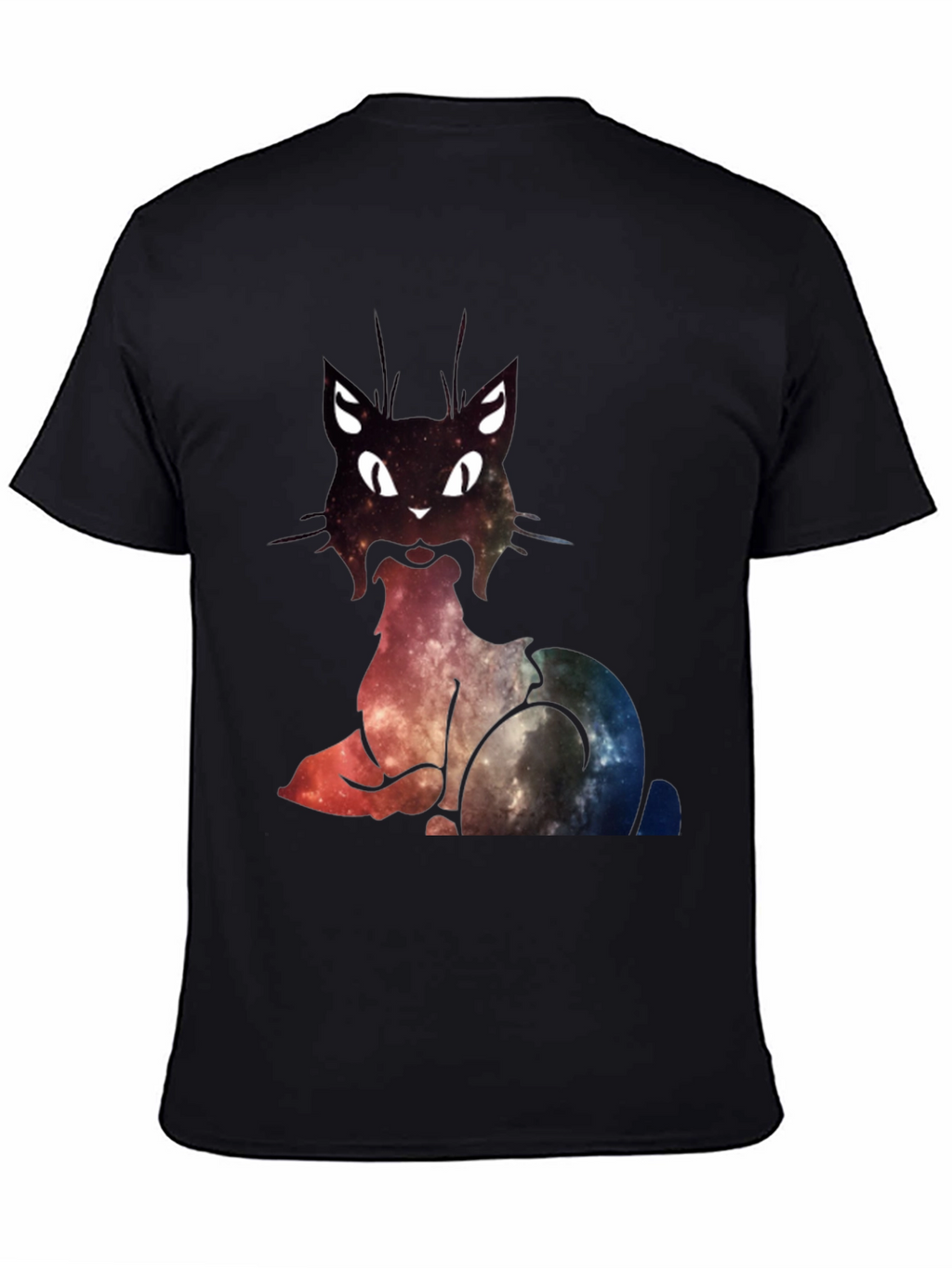 Galaxy Cat Graphic T-Shirt