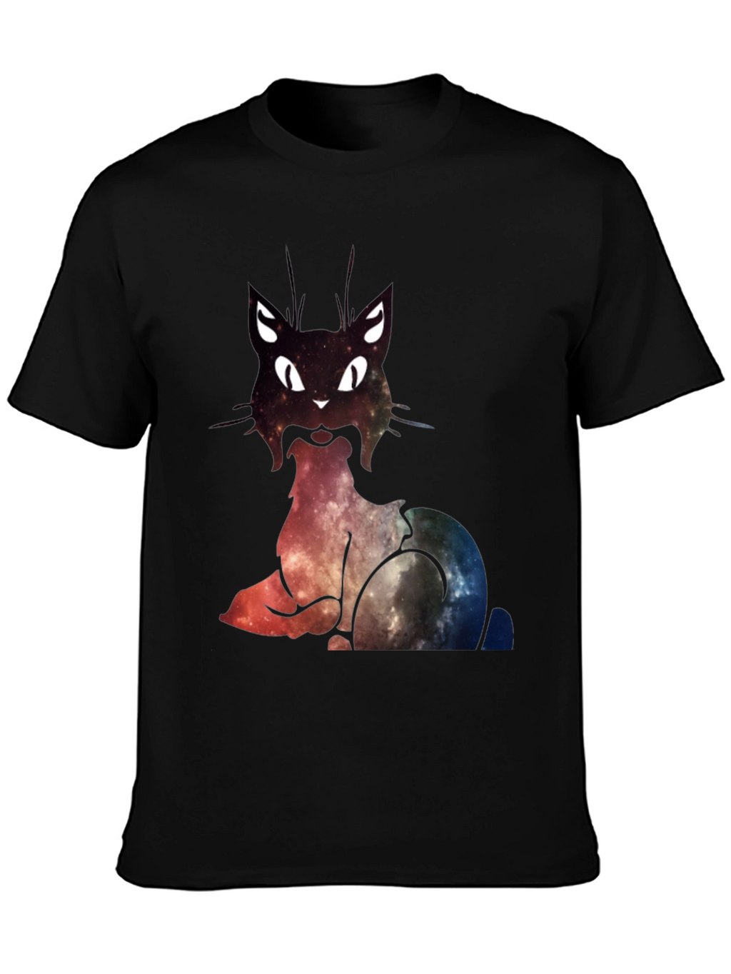 Galaxy Cat Graphic T-Shirt