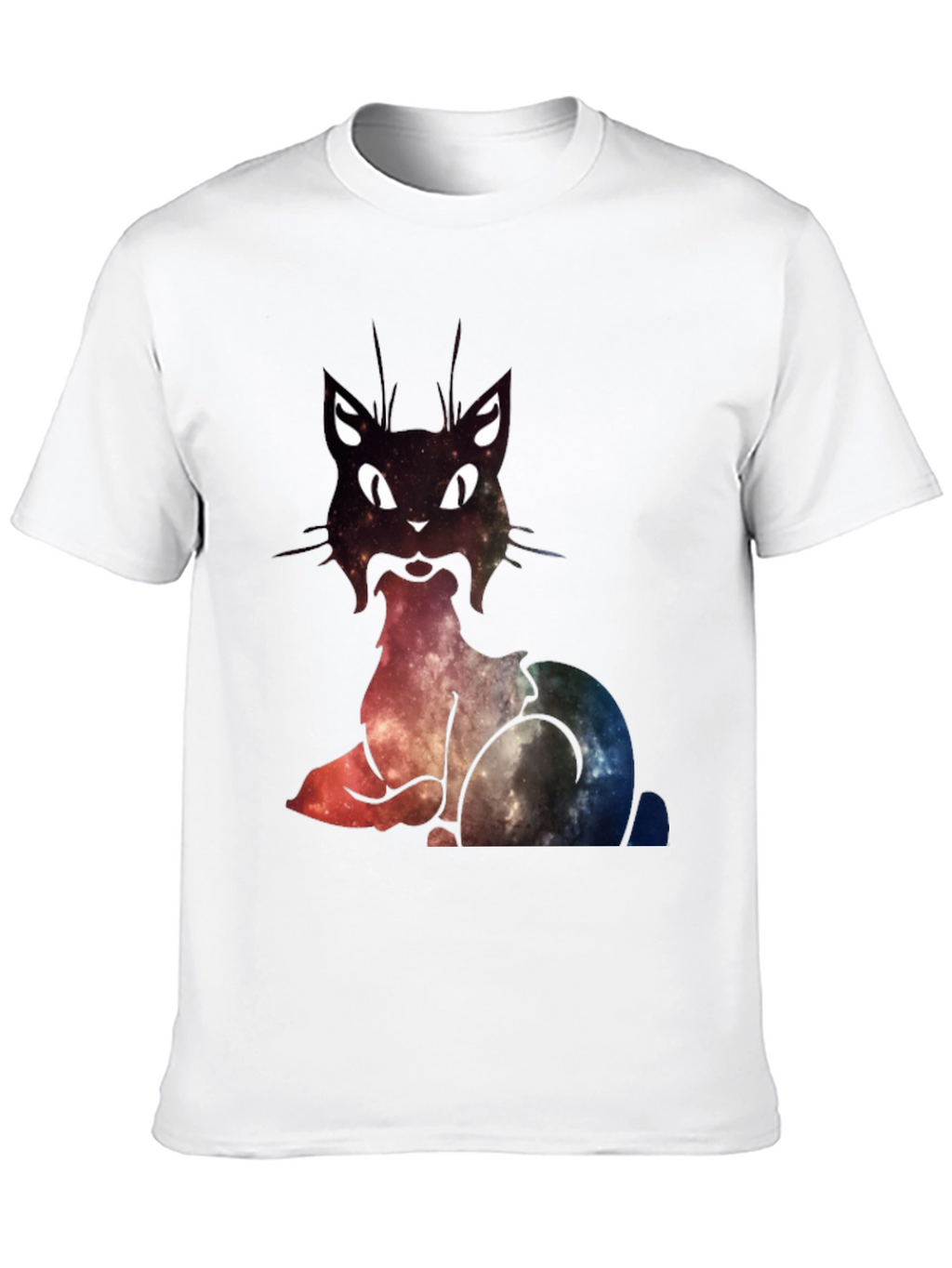 Galaxy Cat Graphic T-Shirt