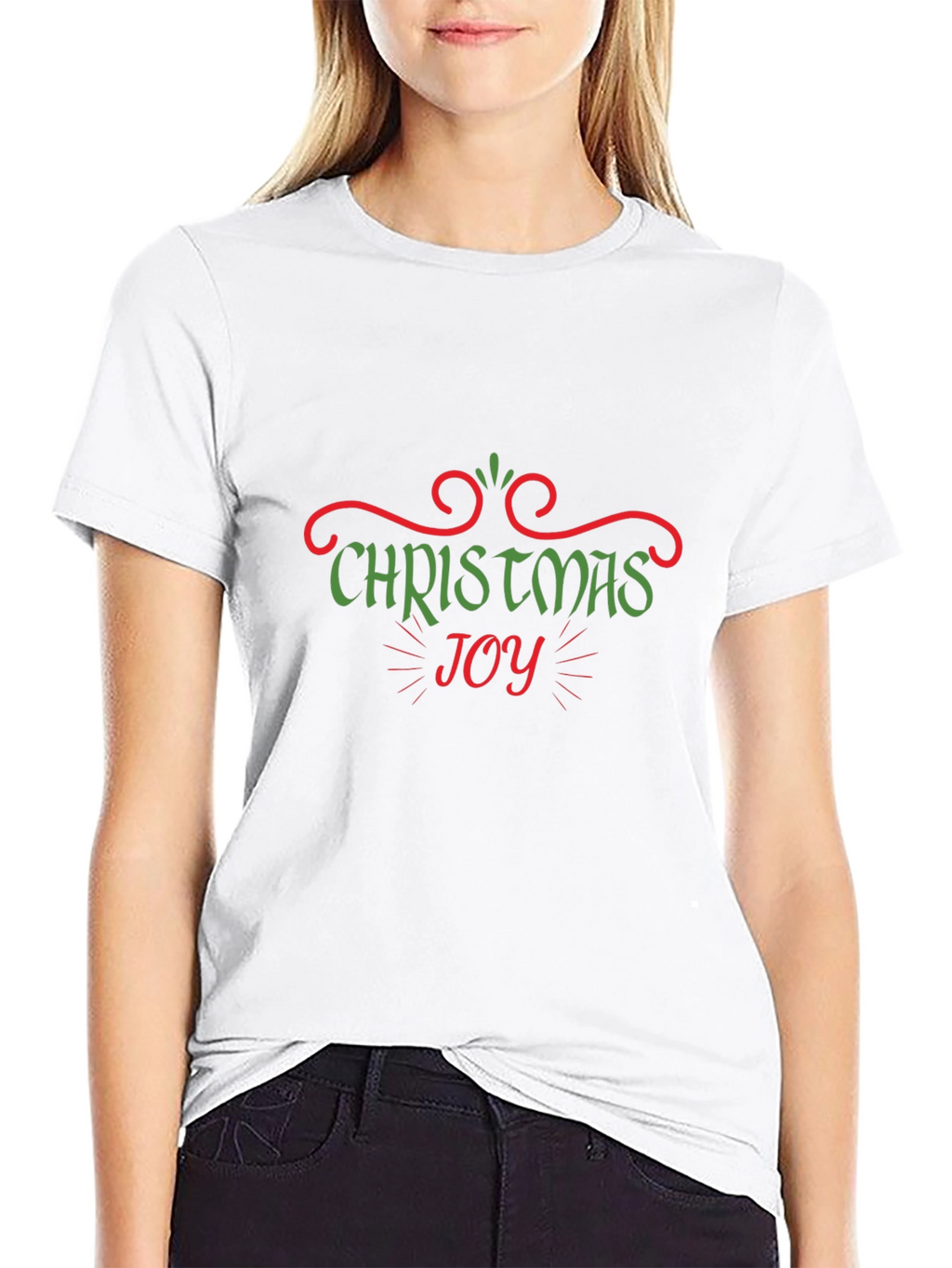 Christmas Joy Graphic Tee - Holiday Cheer T-Shirt