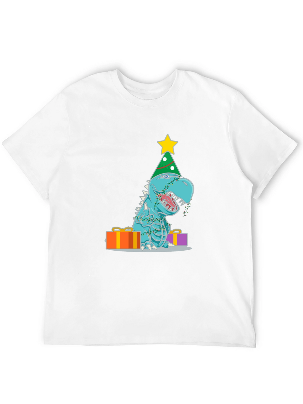 Festive Dinosaur T-Shirt