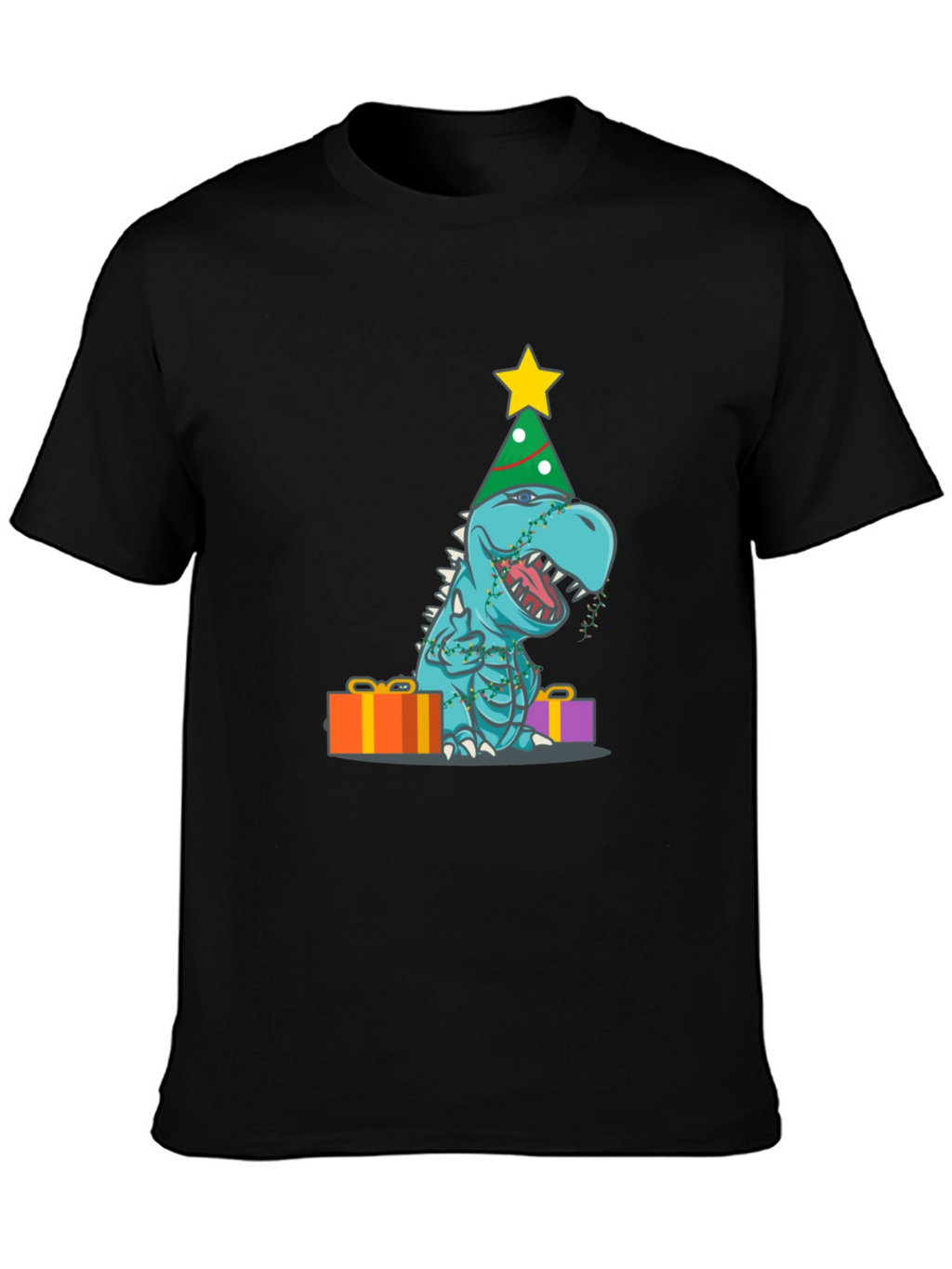 Festive Dinosaur T-Shirt