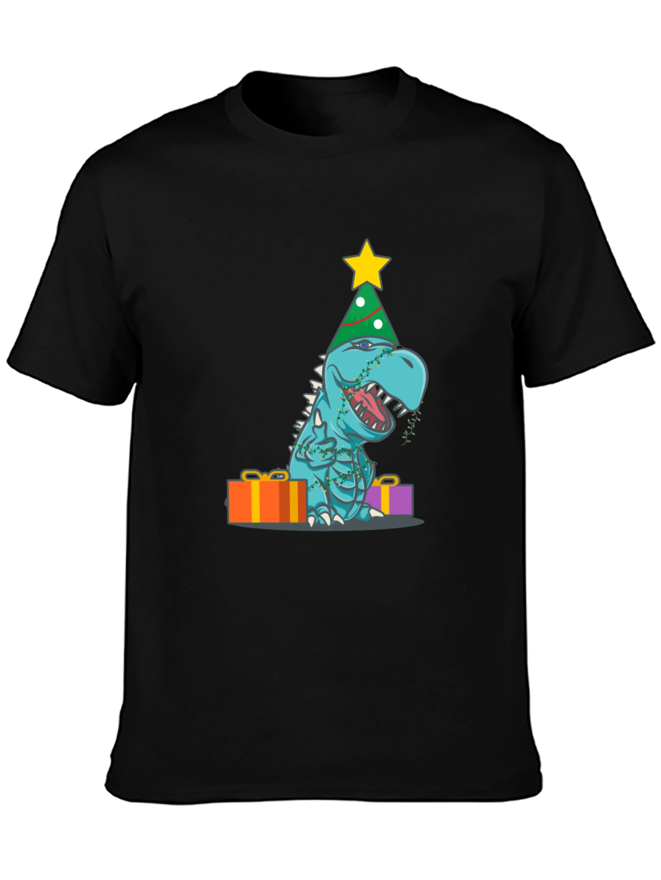 Festive Dinosaur T-Shirt