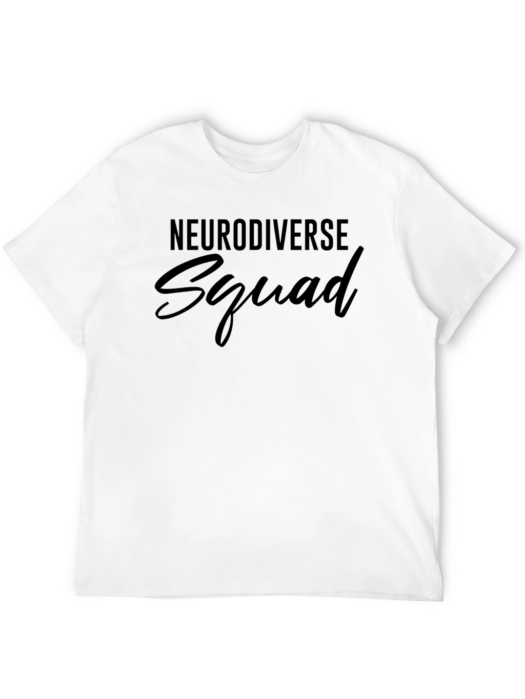 Neurodiverse Squad Graphic Tee - Black