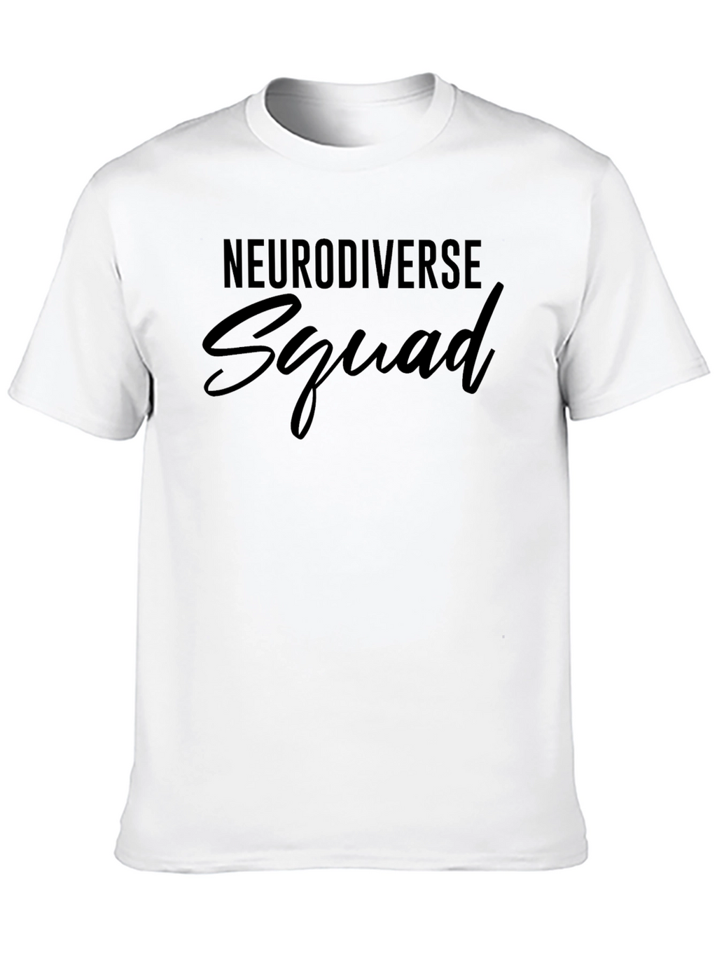 Neurodiverse Squad Graphic Tee - Black
