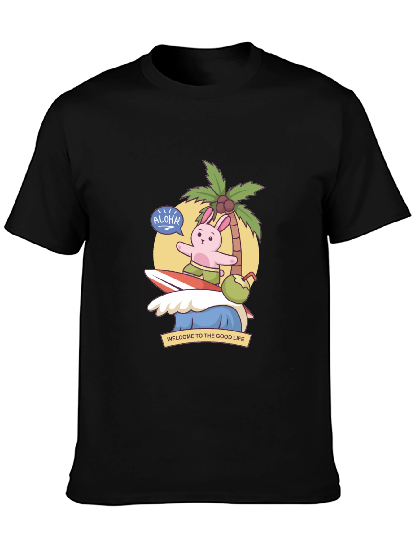Aloha Bunny Surf T-Shirt