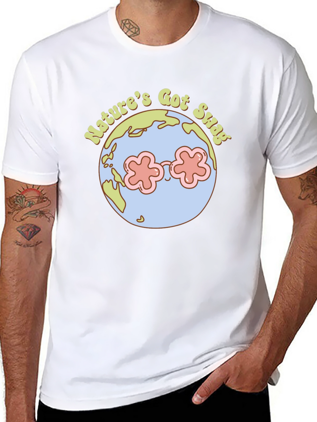 Natures Got Swag Black T-Shirt